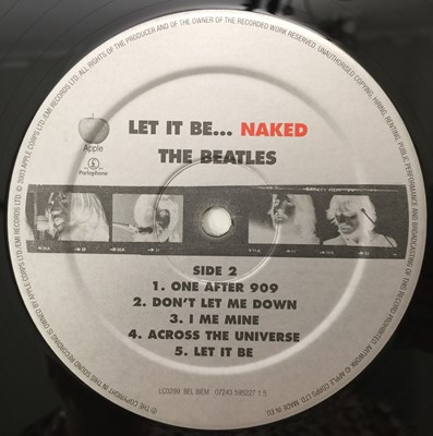 Lot 48 - THE BEATLES - LET IT BE NAKED LP (2003 + 7"/ BOOKLET - 07243 595438 0 2 - OG WITH MISPRINT)