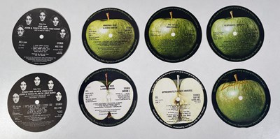 Lot 183 - THE BEATLES - UNUSED APPLE CENTRE LABELS.