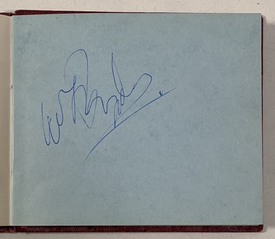 Lot 328 - THE BEATLES - AUTOGRAPH BOOK WITH JOHN LENNON, GEORGE HARRISON, RINGO STARR.