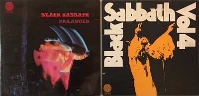 Lot 870 - Black Sabbath - Vertigo Swirl (UK) LPs