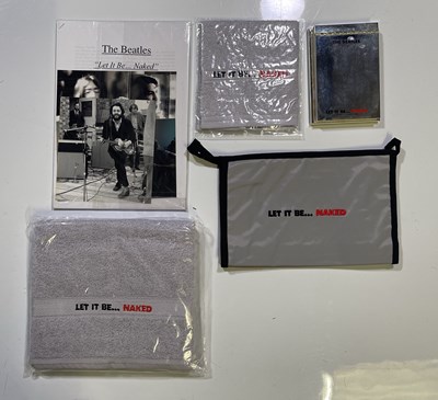 Lot 187 - THE BEATLES - LET IT BE NAKED - ORIGINAL PROMOTIONAL MATERIALS.