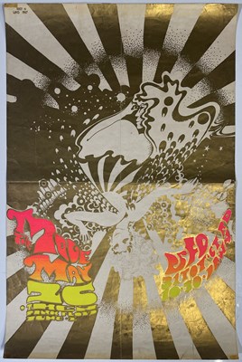 Lot 72 - PINK FLOYD / THE MOVE - A UFO CLUB POSTER C MAY 1967.