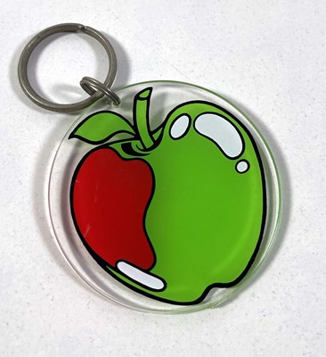 Lot 194 - THE BEATLES - A RARE APPLE KEY RING.