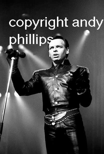 Lot 16 - GARY NUMAN NEGATIVES AND PHOTOGRAPH - WITH COPYRIGHT