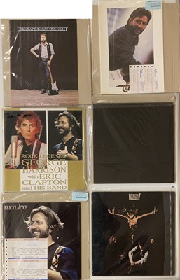 Lot 372 - ERIC CLAPTON PROGRAMMES AND TICKETS