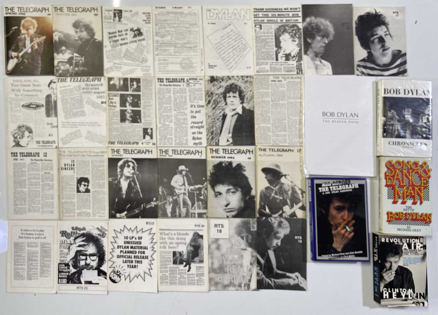 Lot 93 - BOB DYLAN INTEREST - COLLECTION OF 'TELEGRAPH'