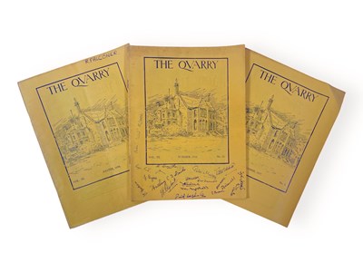 Lot 209 - BEATLES INTEREST - JOHN LENNON  SCHOOL- THE QUARRY MAGAZINE.