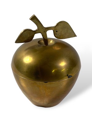 Lot 351 - THE BEATLES - AN ORIGINAL BRASS APPLE.