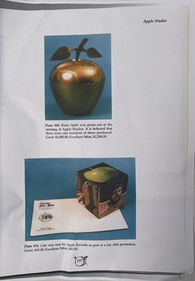 Lot 351 - THE BEATLES - AN ORIGINAL BRASS APPLE.