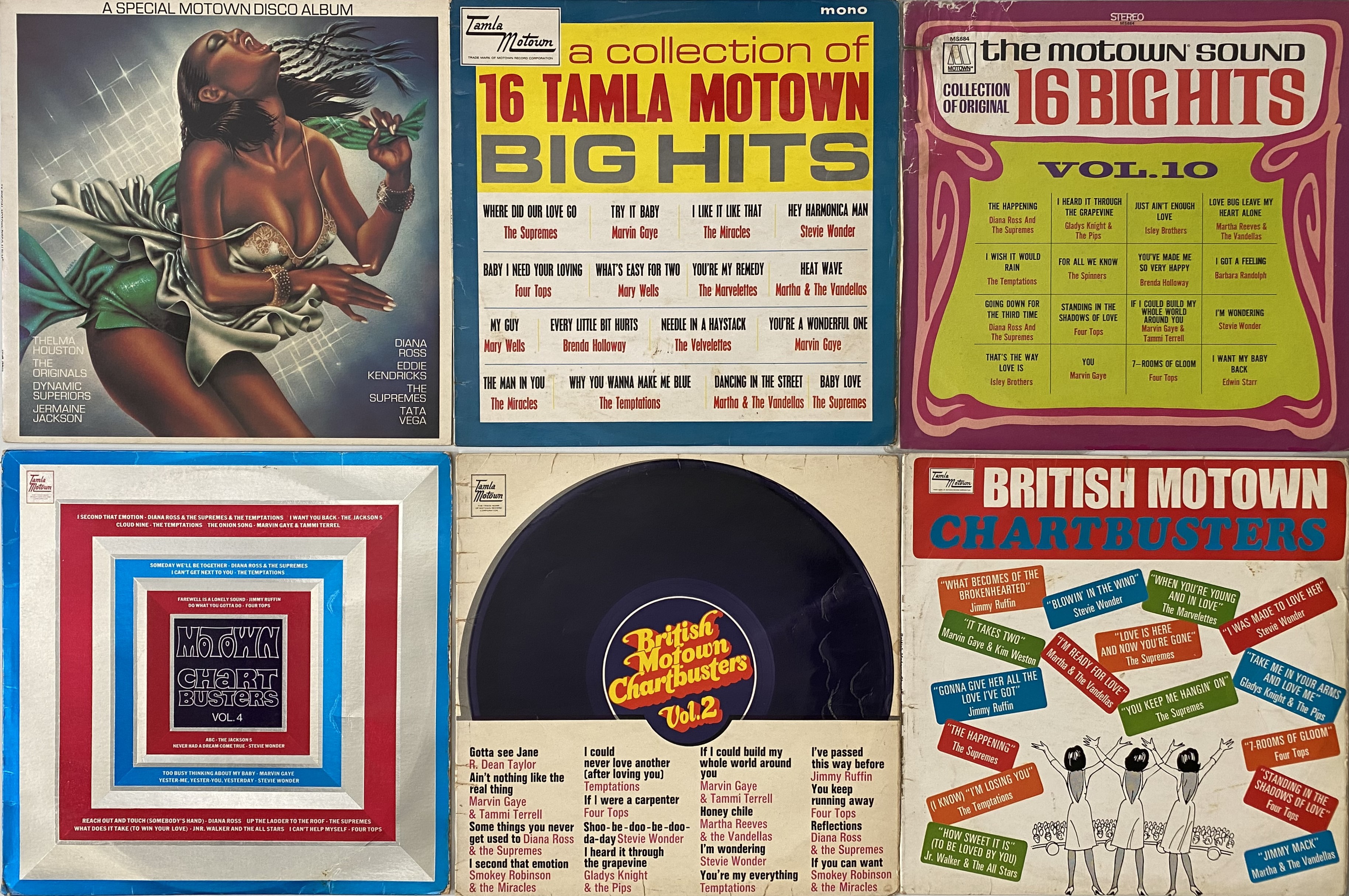 Lot 263 - MOTOWN COMPS - LP COLLECTION