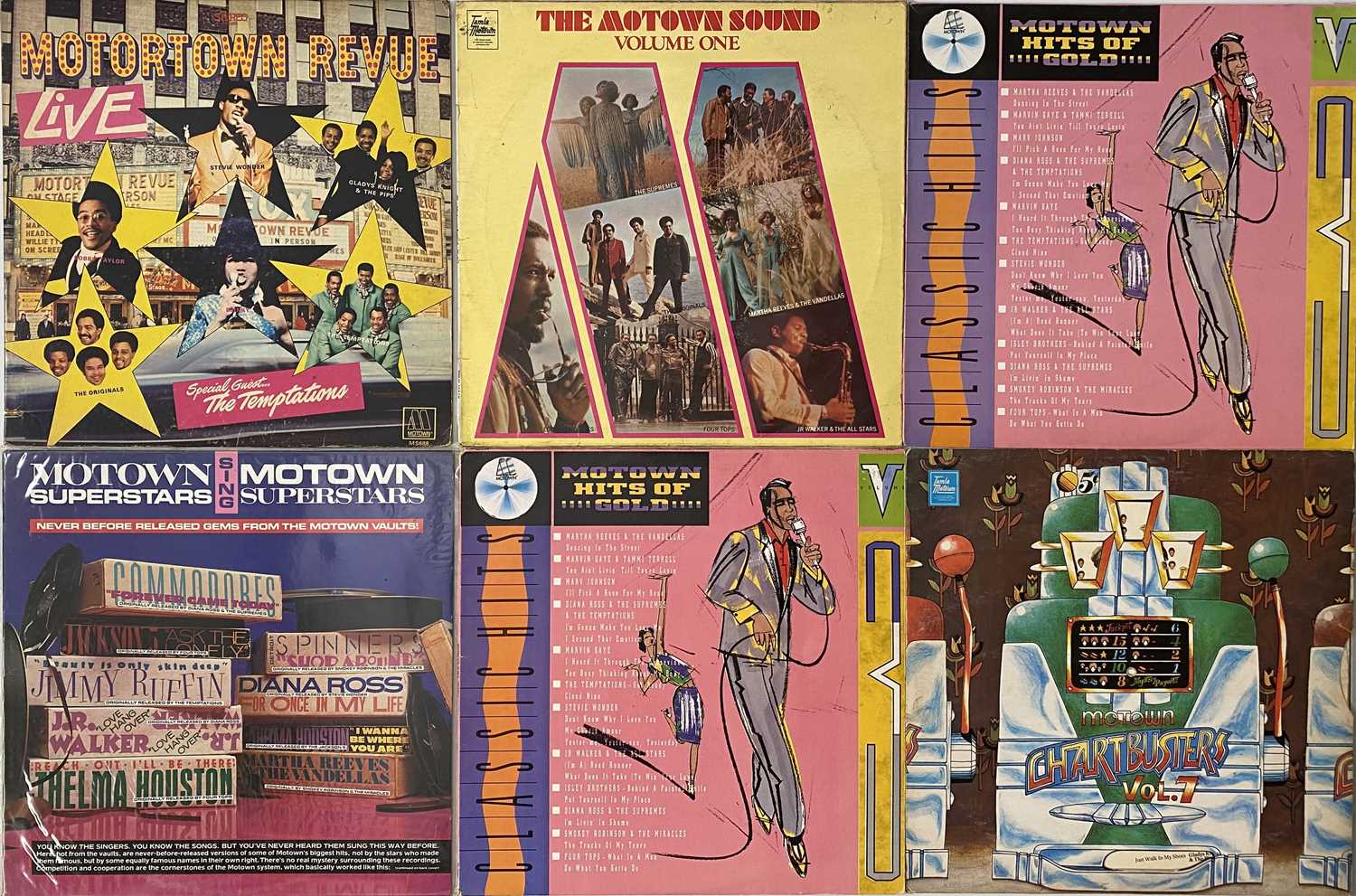 Lot 263 - MOTOWN COMPS - LP COLLECTION