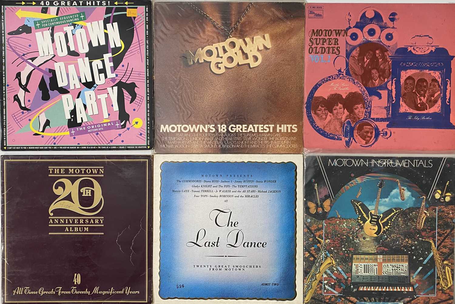Lot 263 - MOTOWN COMPS - LP COLLECTION