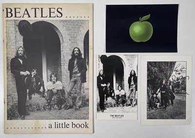 Lot 215 - THE BEATLES - LATE 1960S APPLE EPHEMERA INC 'A LITTLE BOOK'.