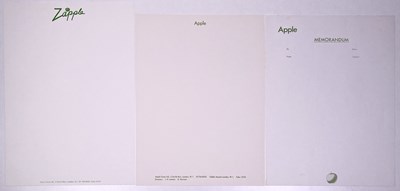 Lot 216 - APPLE / ZAPPLE - ORIGINAL STATIONERY.