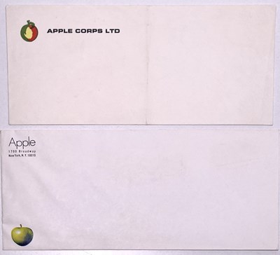 Lot 220 - THE BEATLES - ORIGINAL APPLE PRINTED ENVELOPES.