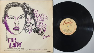 Lot 2 - WEBSTER YOUNG - FOR LADY - SONGS BILLIE HOLIDAY MADE FAMOUS LP (ESQUIRE 32-084)