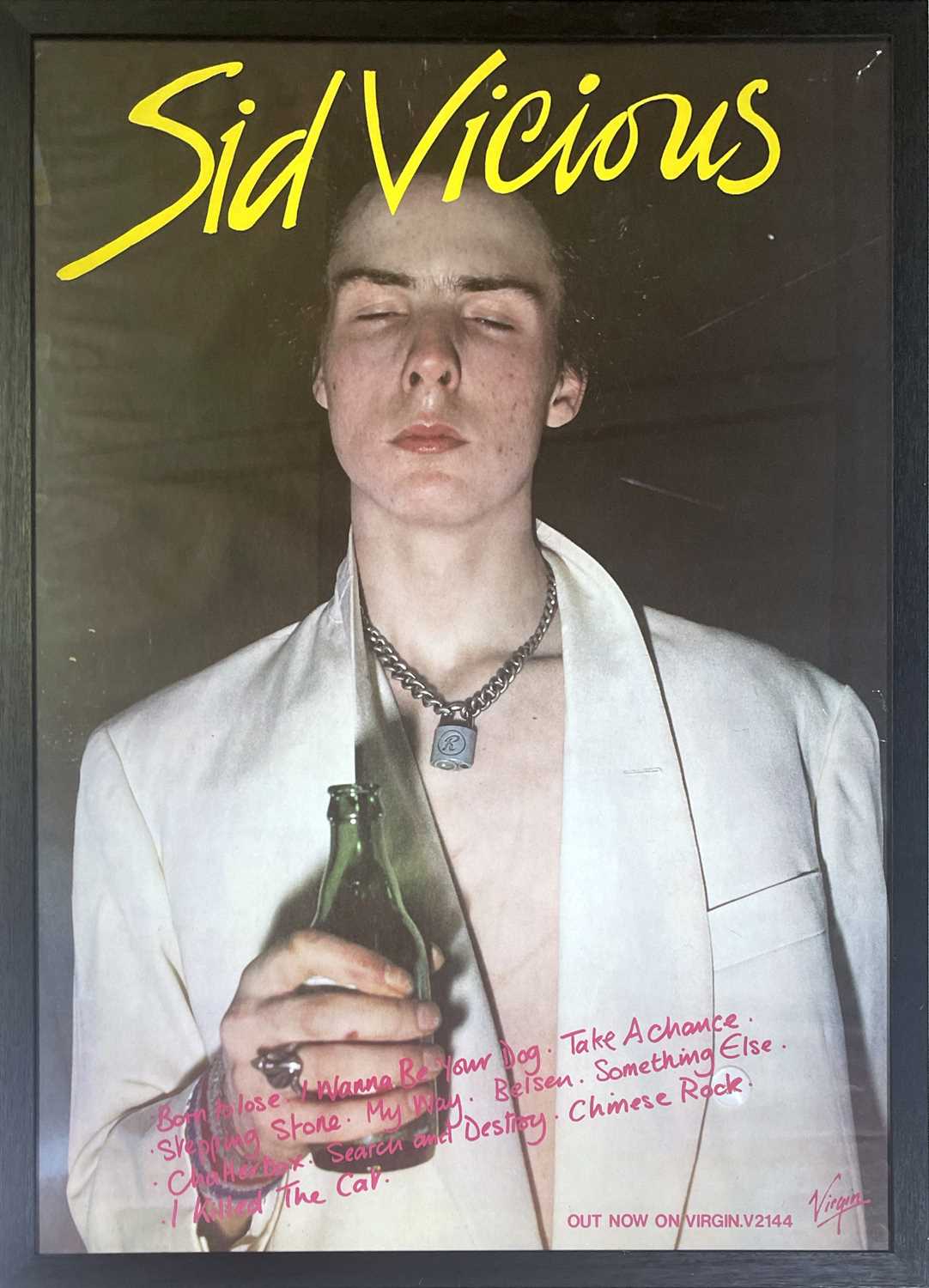 Lot 132 - SEX PISTOLS INTEREST - RARE SID VICIOUS