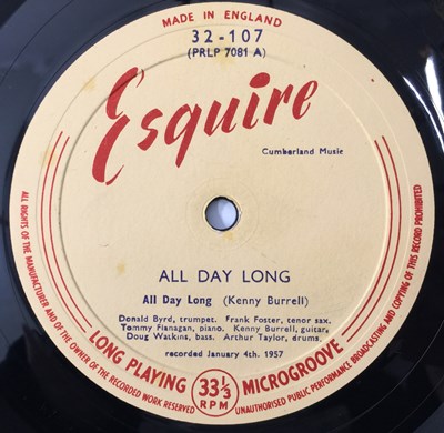 Lot 4 - ALL DAY LONG LP (ESQUIRE 32-107)