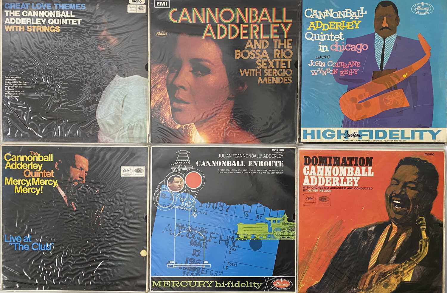 Lot 13 - CANNONBALL ADDERLEY QUINTET - LP PACK