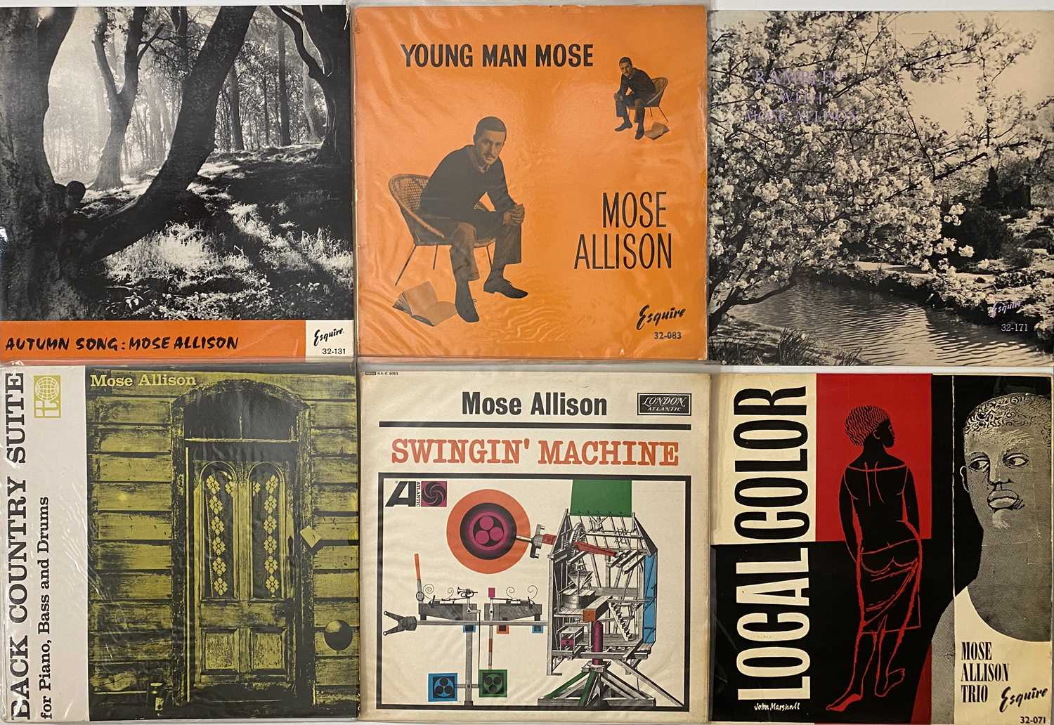 Lot 16 - MOSE ALLISON - LP PACK