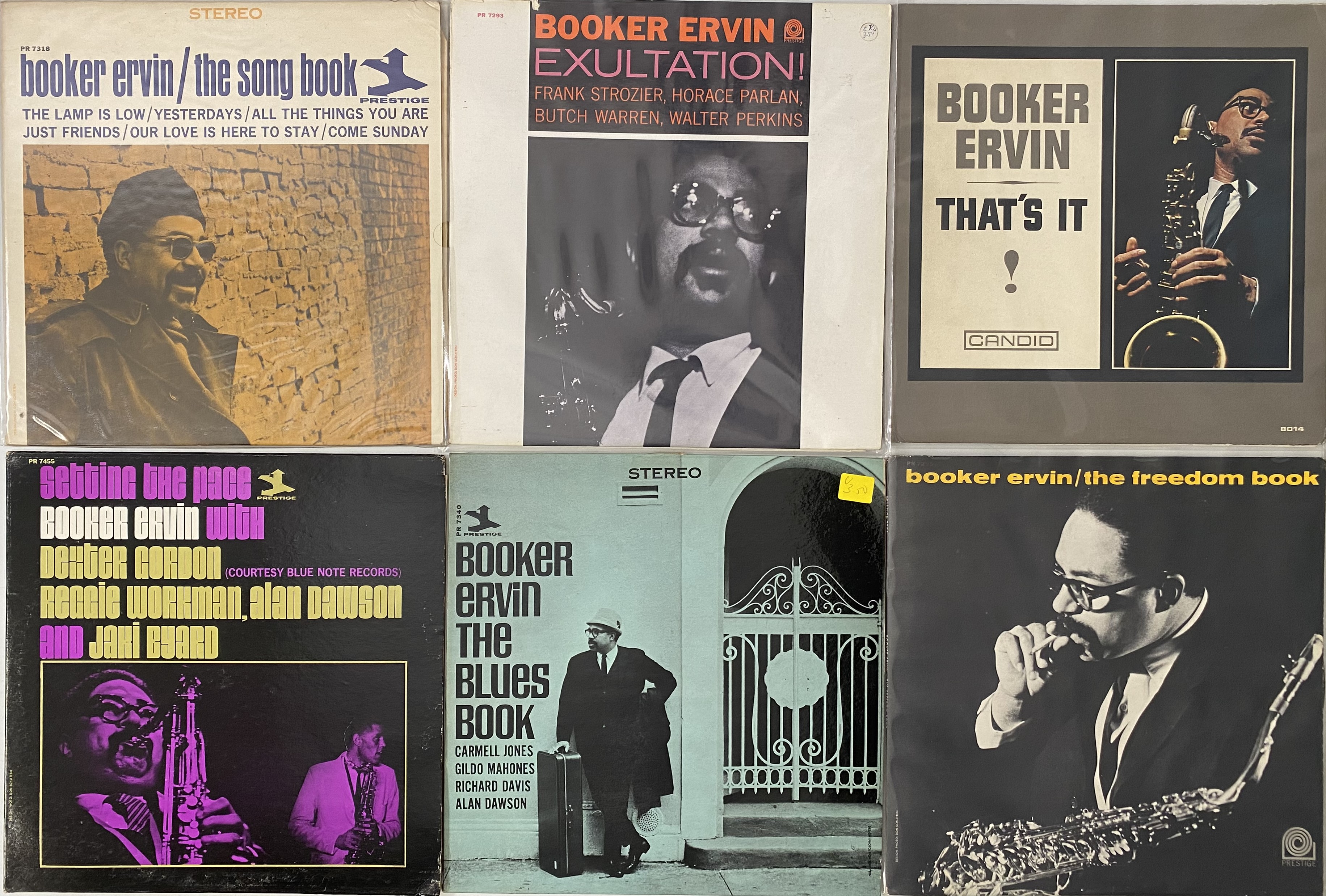 Lot 24 - BOOKER ERVIN - LP PACK