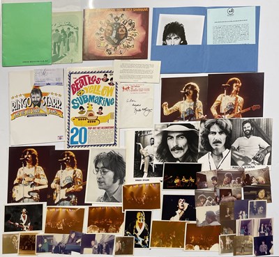 Lot 228 - THE BEATLES AND SOLO MEMBERS - PRESS KITS / COLLECTABLES / PROGRAMMES ETC.