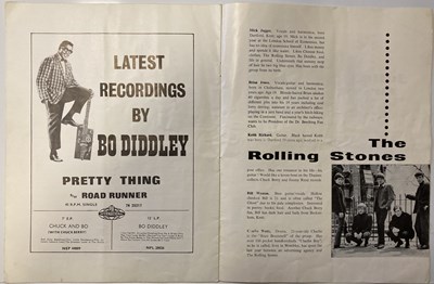 Lot 413 - ROLLING STONES 1963 PROGRAMME