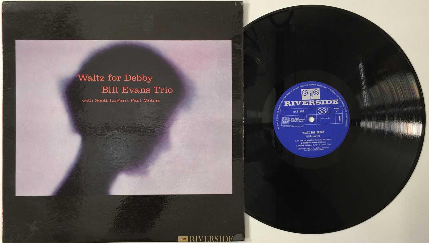 Lot 26 - BILL EVANS TRIO - WALTZ FOR DEBBY LP (UK OG -