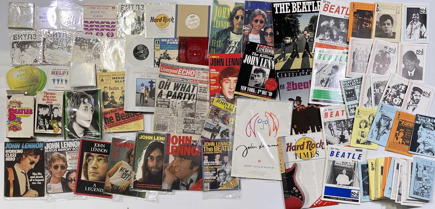 Lot 229 - THE BEATLES - FAN CLUB FANZINES AND COLLECTABLES.