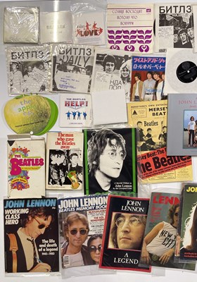 Lot 229 - THE BEATLES - FAN CLUB FANZINES AND COLLECTABLES.