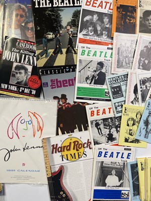 Lot 229 - THE BEATLES - FAN CLUB FANZINES AND COLLECTABLES.