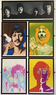 Lot 261 - THE BEATLES - A COMPLETE SET OF POSTERS BY RICHARD AVEDON FOR STERN.