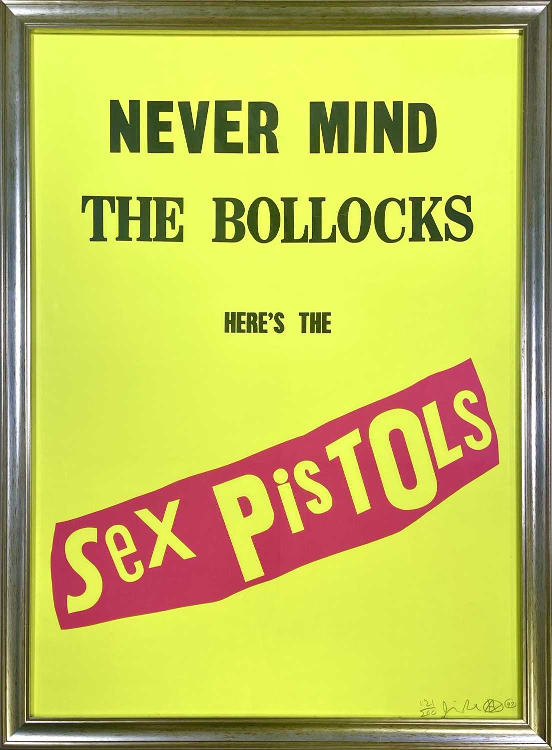 Lot 134 - THE SEX PISTOLS - JAMIE REID - ORIGINAL