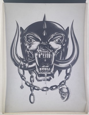 Lot 259 - MOTORHEAD - THE ORIGINAL 'WARPIG' ARTWORK.