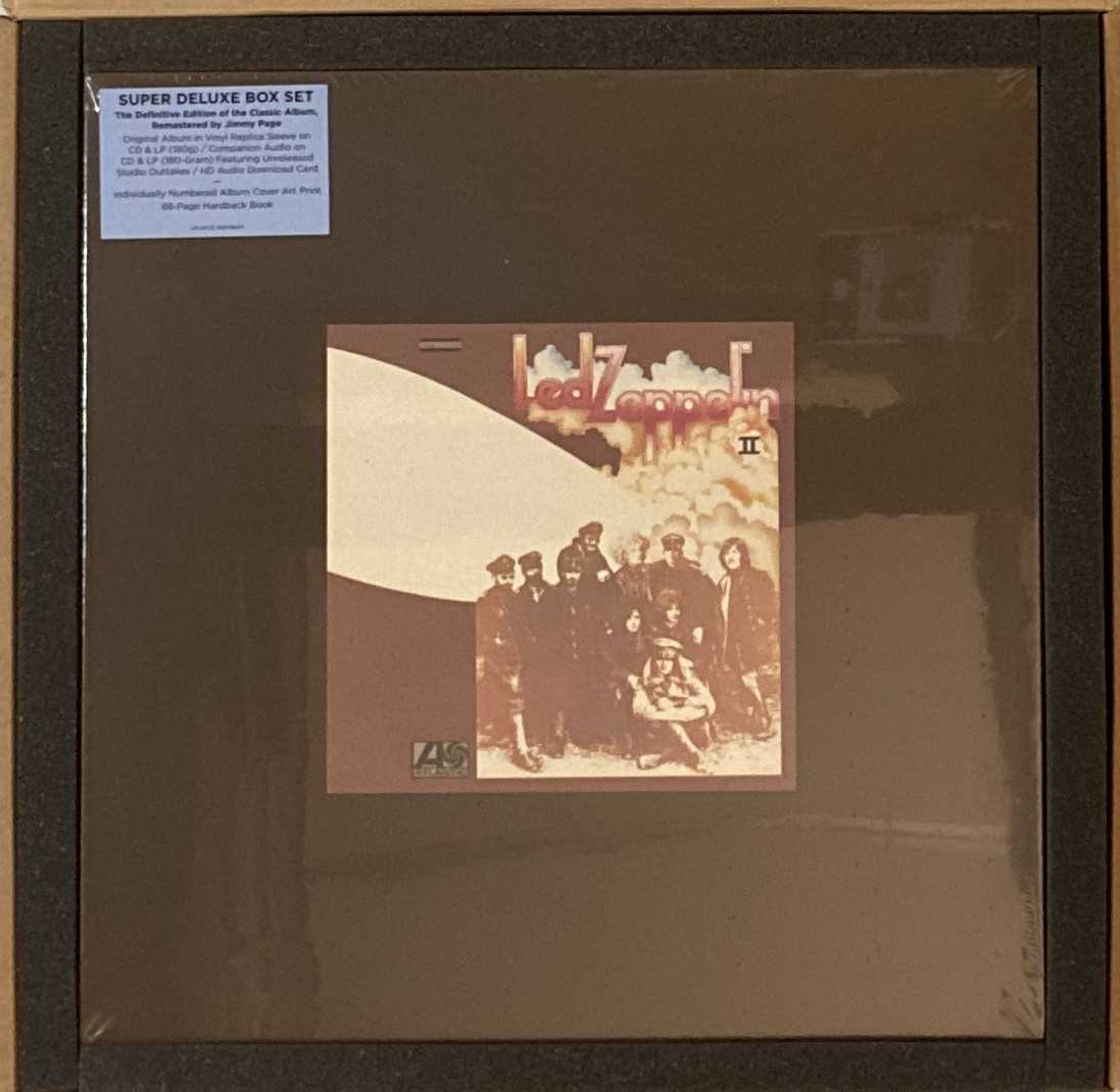 Led Zeppelin Boxed Set Ii Lot 882 - Led Zeppelin - Deluxe Edition LP Box Sets