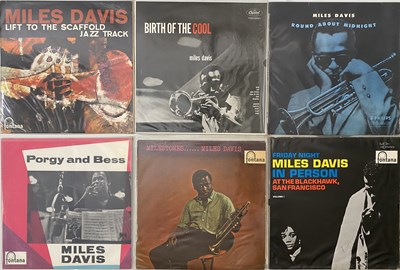 Lot 49 - MILES DAVIS - UK PRESSINGS - PHILIPS / CAPITOL / FONTANA - LP PACK