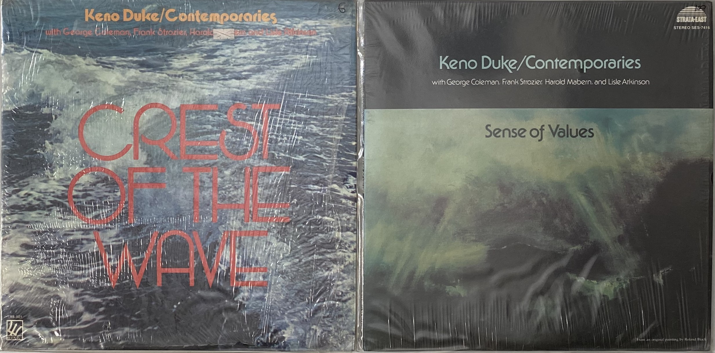 Lot 66 - KENO DUKE/ CONTEMPORARIES - LP RARITIES PACK