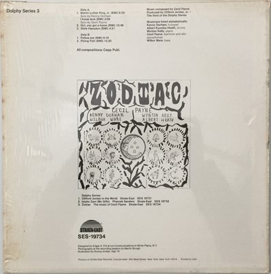 Lot 68 - CECIL PAYNE - ZODIAC LP (US OG - STRATA-EAST - SES-19734)