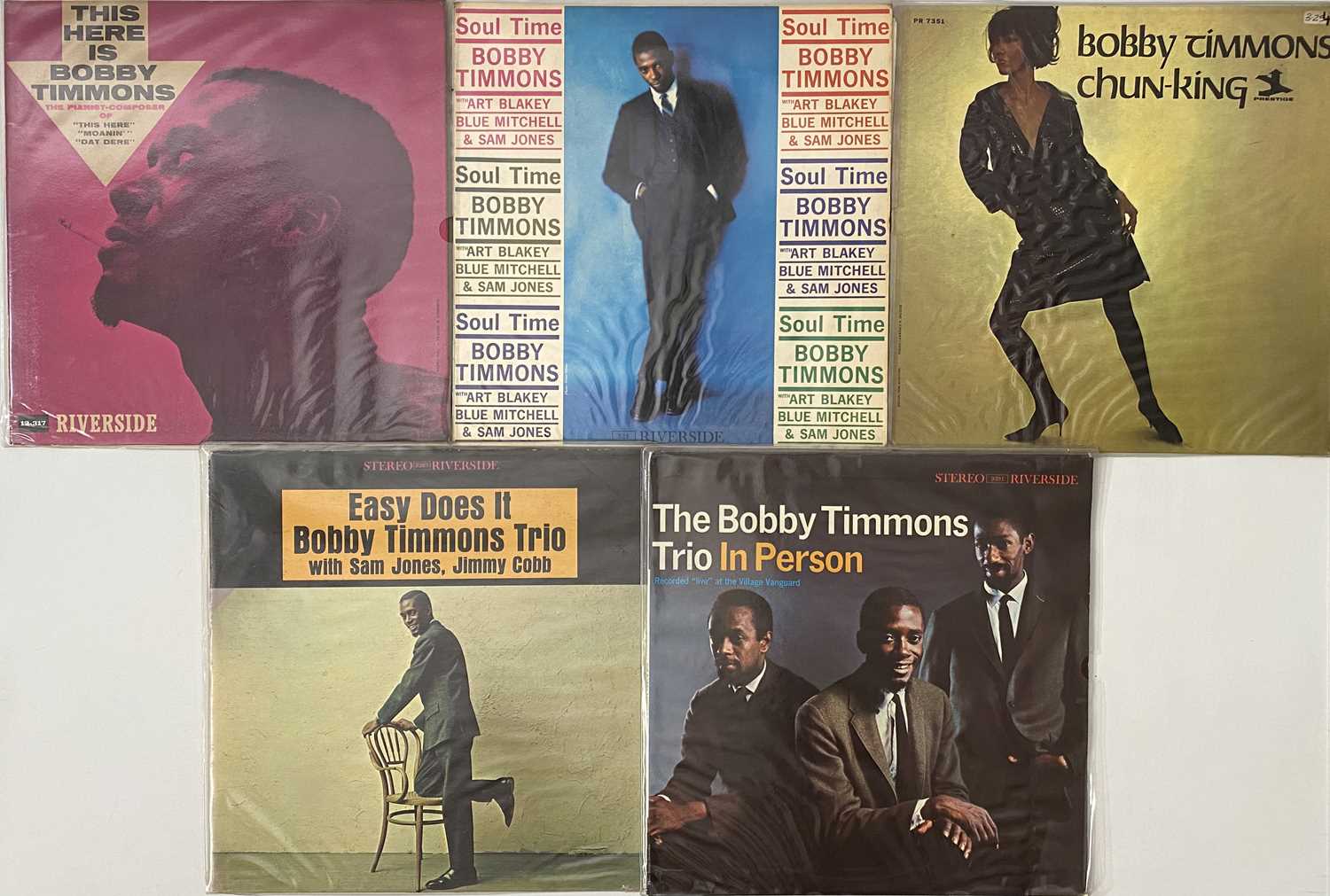 Lot 74 - BOBBY TIMMONS - LP PACK