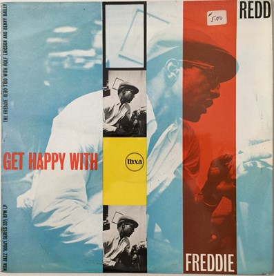 Lot 56 - THE FREDDIE REDD TRIO - GET HAPPY WITH FREDDIE REDD LP (PYE NIXA - NJL 19)
