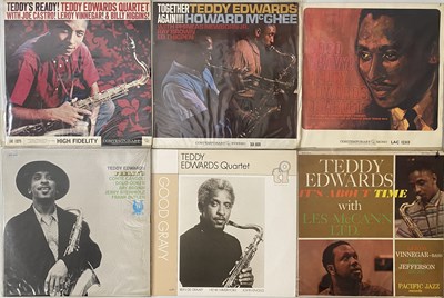 Lot 80 - TEDDY EDWARDS - LP PACK (INC RARITIES)