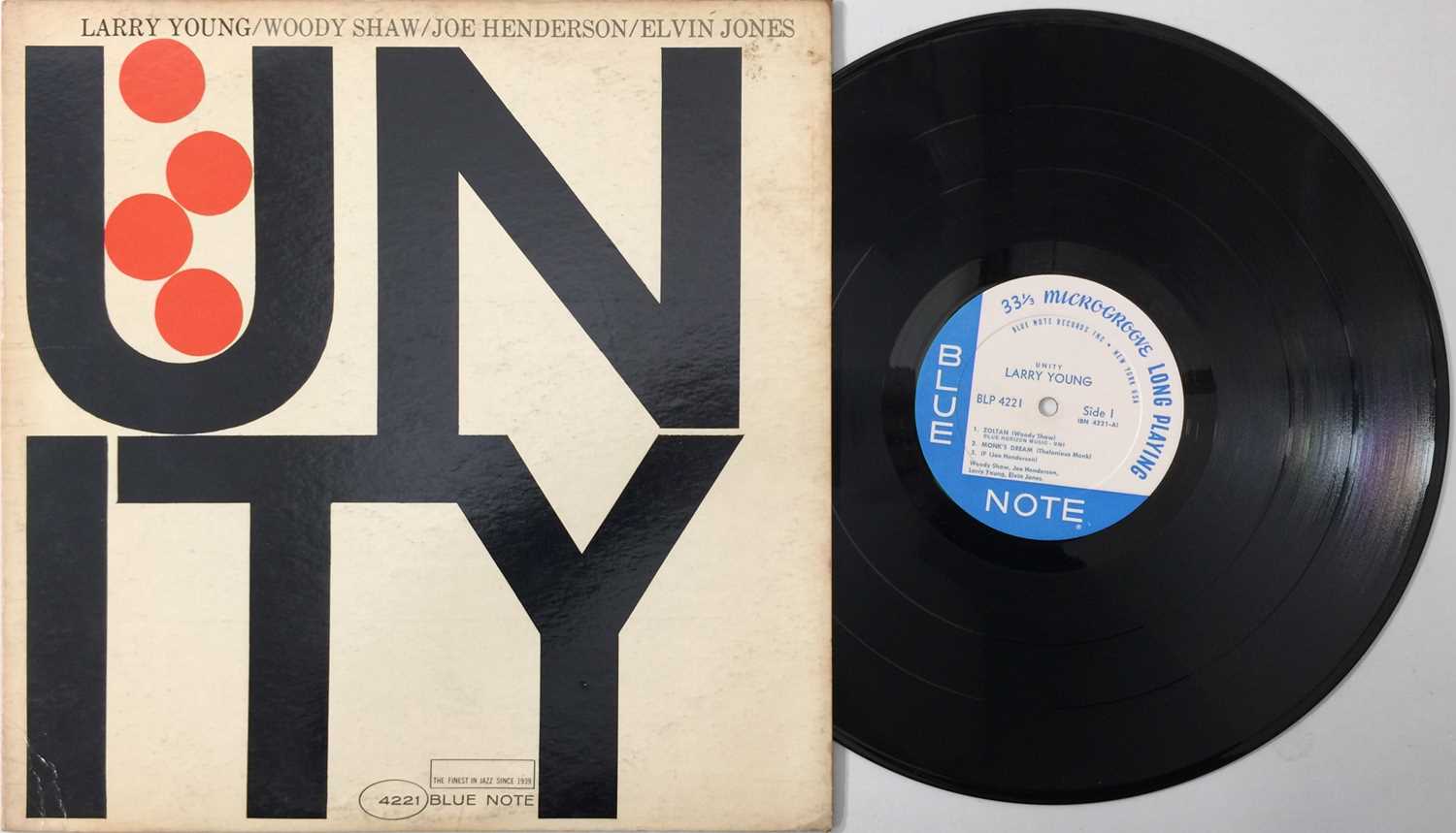 Unity Vinyl Lot 101 - LARRY YOUNG - UNITY LP (US 2ND PRESS - BLUE