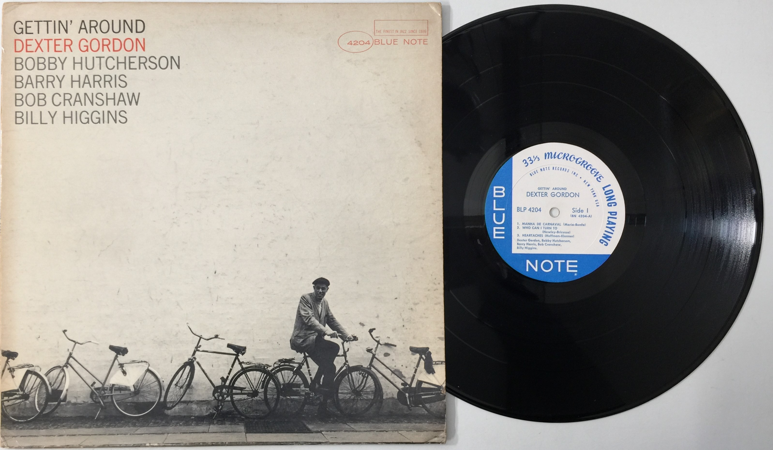 ◎状態悪 Dexter Gordon / Gettin' Around Dexter Gordon, Bbby Hutcherson, Barry Harris, Bob Cranshaw