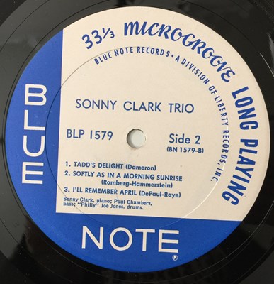 Lot 103 - SONNY CLARK TRIO LP (US - BLUE NOTE - BLP 1579)