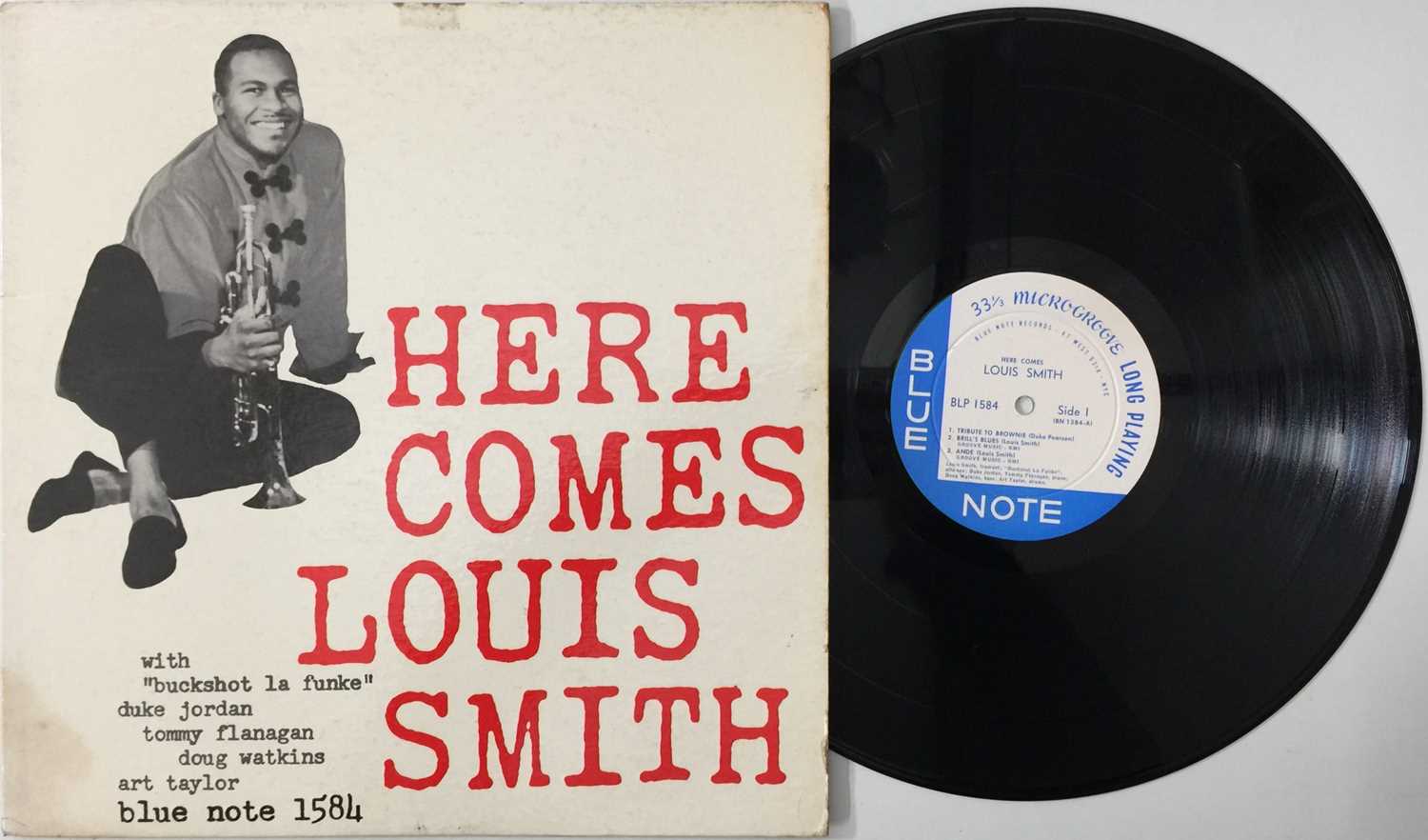 Lot 104 - LOUIS SMITH - HERE COMES LP (US OG - BLUE NOTE - BLP 1584)