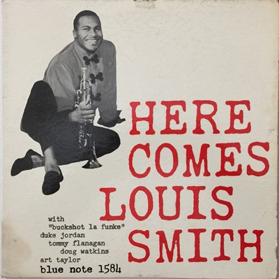 Lot 104 - LOUIS SMITH - HERE COMES LP (US OG - BLUE NOTE - BLP 1584)