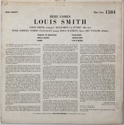 Lot 104 - LOUIS SMITH - HERE COMES LP (US OG - BLUE NOTE - BLP 1584)