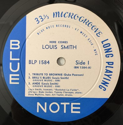 Lot 104 - LOUIS SMITH - HERE COMES LP (US OG - BLUE NOTE - BLP 1584)