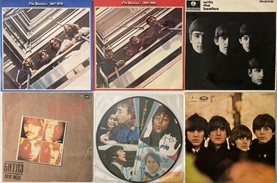 Lot 606 - THE BEATLES AND RELATED - LP PACK