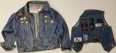 Lot 219 - STATUS QUO CLOTHING - DENIM JACKETS INC SIGNED